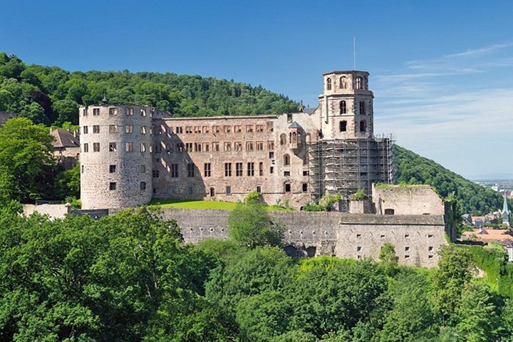 Heidelberg slott og gamlebytur fra Frankfurt