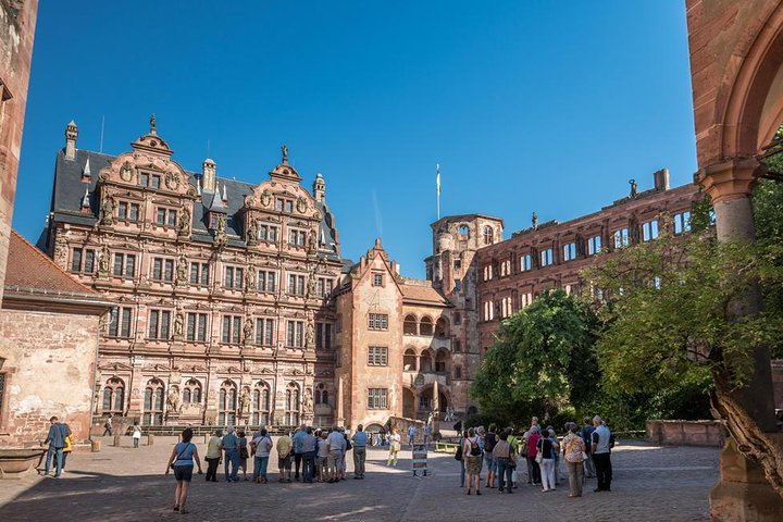 Heidelberg slott og gamlebytur fra Frankfurt