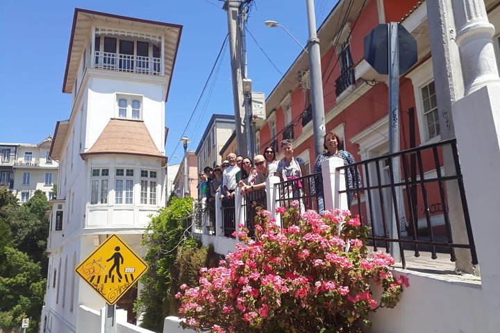 San Antonio etter cruisetur til Valparaiso og Casablanca Drop off i Santiago
