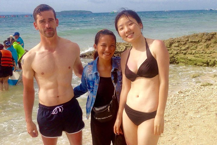 Whale Shark & Tumalog Falls & Sumilon Sandbar & Pescador Island med sardiner