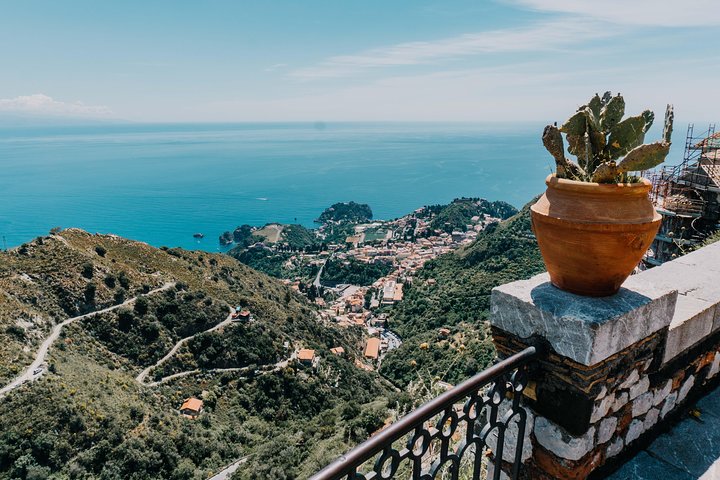Volledige dag Taormina en Castelmola Tour met Messina Shore Excursion