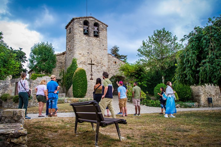 Dagtrip met kleine groep naar drie middeleeuwse dorpen vanuit Barcelona