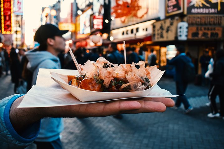 関西(KIX)レイオーバーツアー 電車で大阪観光&試食