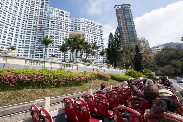Excursion touristique à arrêts multiples Big Bus en bus à toit ouvert à Hong Kong