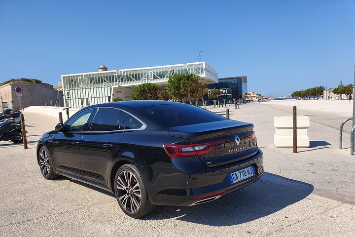 Transfert privé en voiture: Aéroport Marseille depuis/vers Cassis-La Ciotat