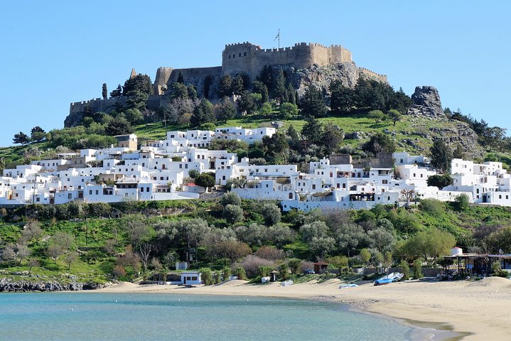 O MELHOR DA ILHA DE RHODES - TOUR PRIVADO - EXCURSÃO TERRESTRE - DIA INTEIRO - 4 pessoas