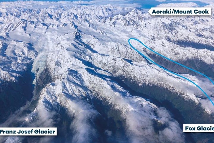 Ghiacciaio Fox : 25 - Minuto volo in elicottero con atterraggio sulla neve