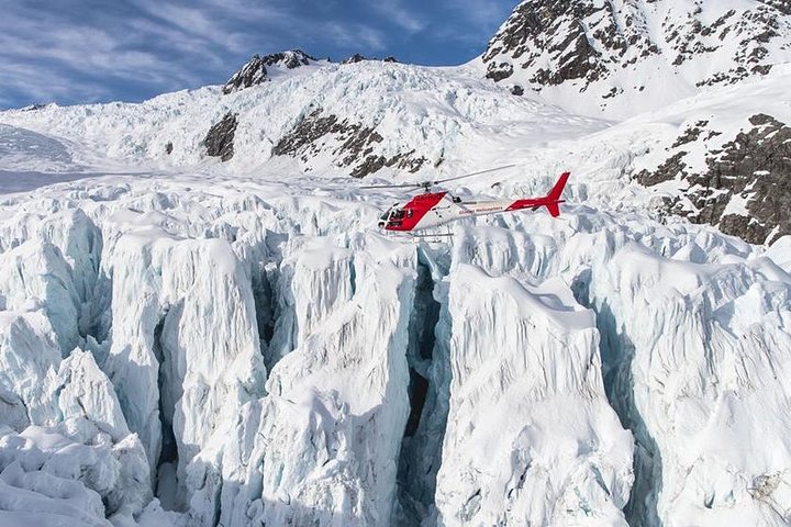 Franz Josef Glacier 25 - Minute de vol en hélicoptère avec atterrissage sur neige