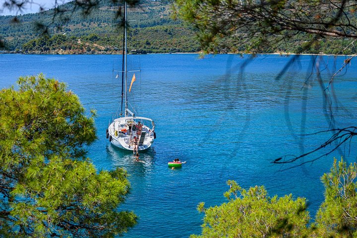 Crucero privado en yate Halkidiki : Kassandra o Sithonia (3–7 Horas)