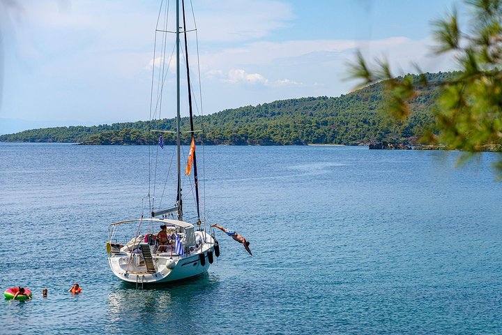 Crucero privado en yate Halkidiki : Kassandra o Sithonia (3–7 Horas)