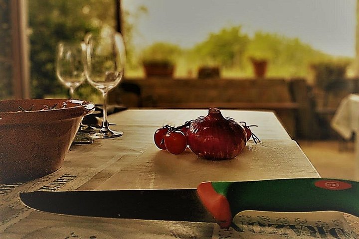 Cours de cuisine dans une vraie ferme toscane