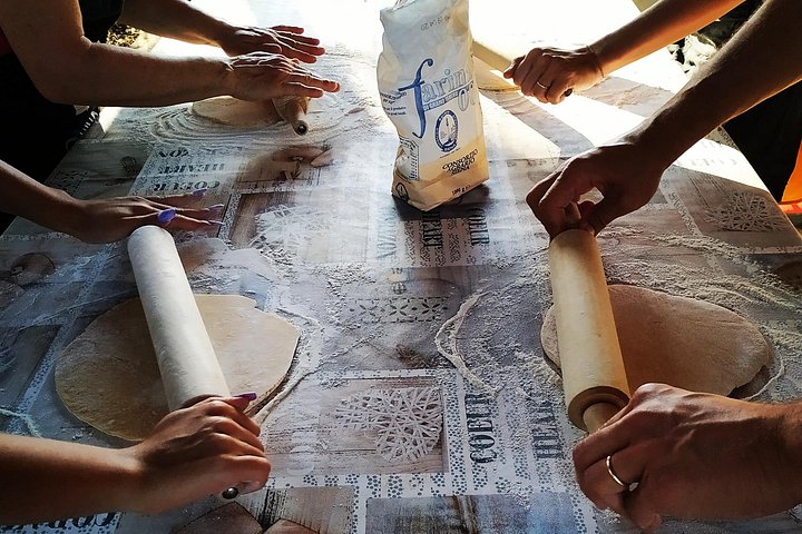 Cours de cuisine dans une vraie ferme toscane