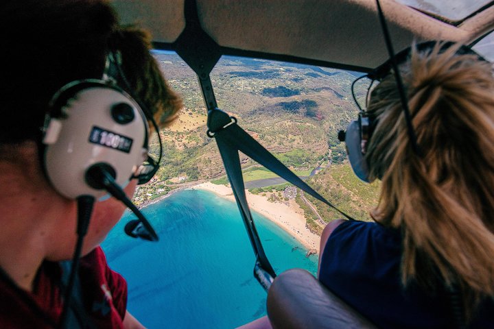Oahu : 60 min Royal Crown Helicopter Tour - portas abertas ou abertas