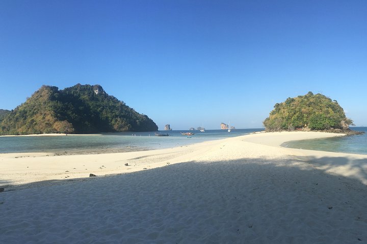 Krabi 4 Island Tour: charter privado de barco de cauda longa