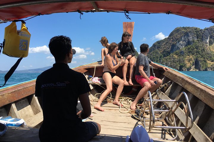 Krabi 4 Island Tour: charter privado de barco de cauda longa
