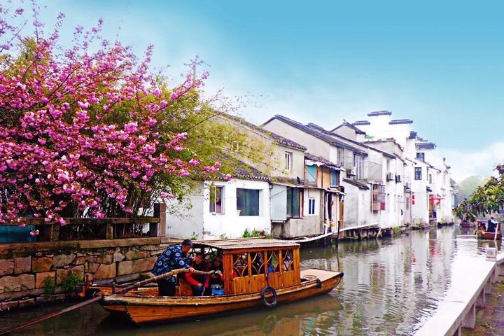 Tour privado flexible por la ciudad de Suzhou con opción de almuerzo