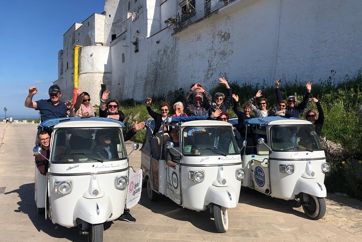 Privérondleiding door het middeleeuwse dorp Ostuni door Tuk Tuk