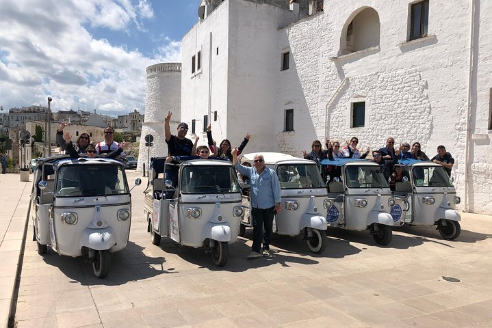 Privérondleiding door het middeleeuwse dorp Ostuni door Tuk Tuk
