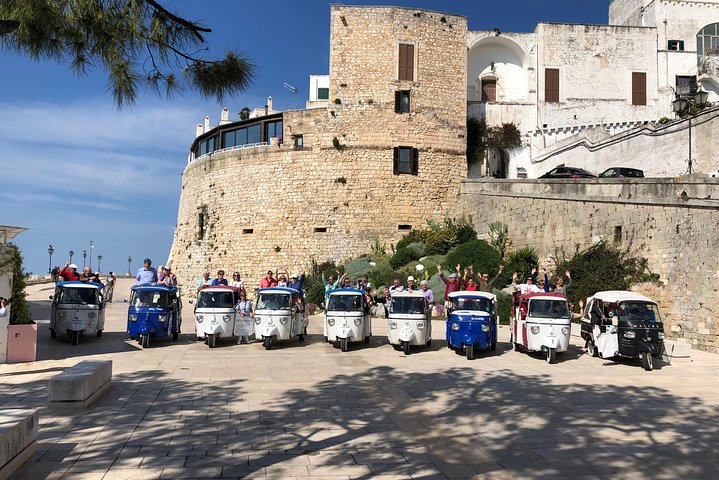 Privérondleiding door het middeleeuwse dorp Ostuni door Tuk Tuk