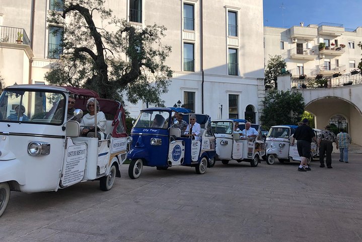 Privérondleiding door het middeleeuwse dorp Ostuni door Tuk Tuk