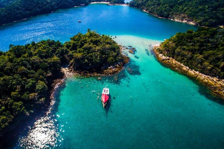 Schooner-tur med eller utan lunch ingår - Angra dos Reis och Ilha Grande
