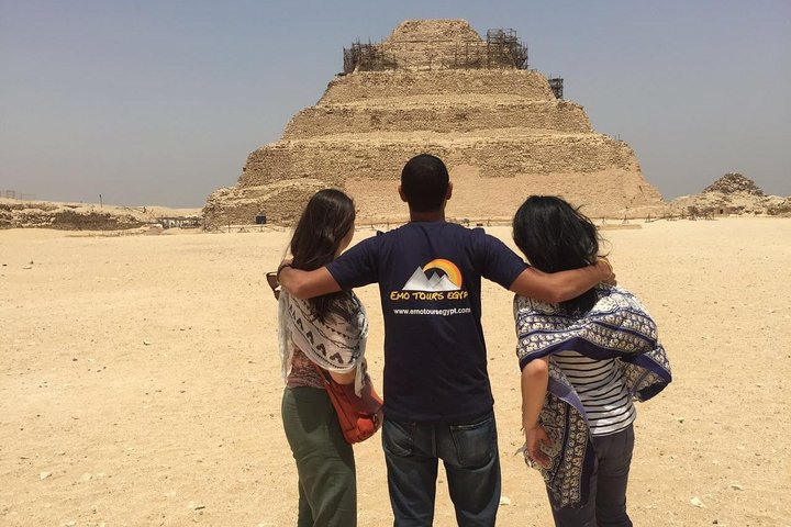 Halve dagtour naar de piramides van Memphis Sakkara en Dahshur