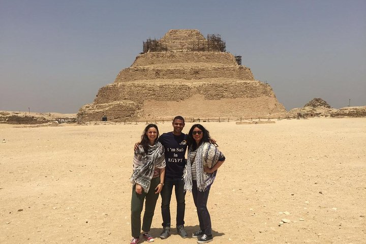Halve dagtour naar de piramides van Memphis Sakkara en Dahshur