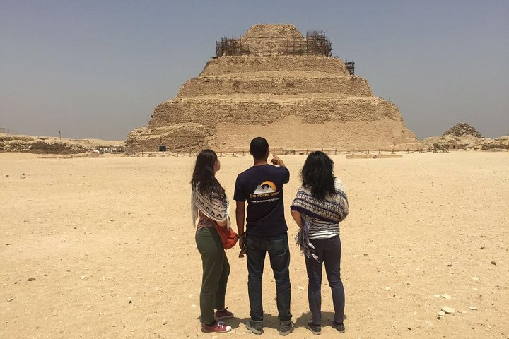 Halve dagtour naar de piramides van Memphis Sakkara en Dahshur