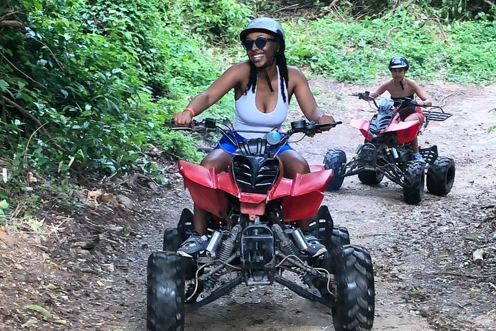 Roatan Zipline, ATV Buggy Ride + Sloths & Exclusive Beach Access