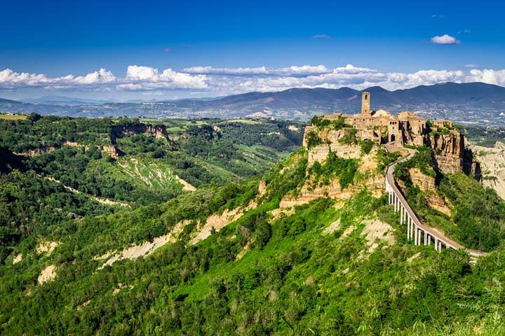 Orvieto og Civita di Bagnoregio fra Civitavecchia - Privat tur