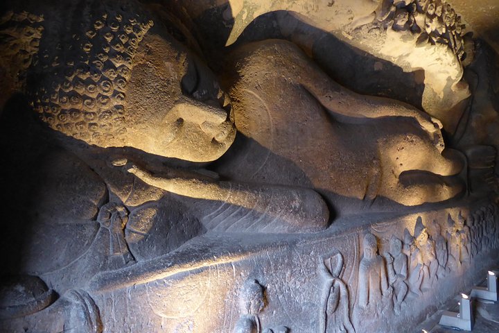 Circuit combiné Ajanta & Ellora en une journée au départ d'Aurangabad