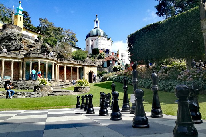Portmeirion, kastelen en Snowdonia Tour