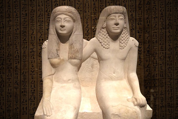 Turin: Egyptiska museet Monolingual Skip-the-line guidad mysterietur, liten grupp