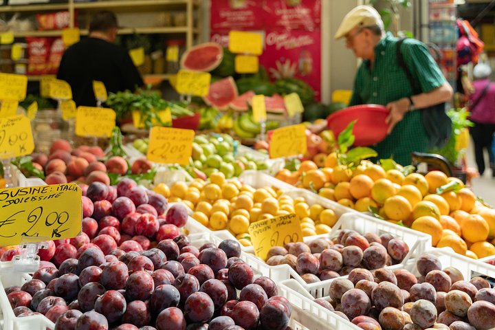 Liten gruppmarknadstur och matlagningskurs i Ascoli Piceno