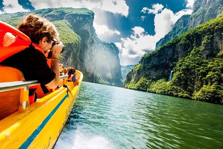 Sumidero Canyon, Miradores del Cañón og Pueblo Chiapa de Corzo.