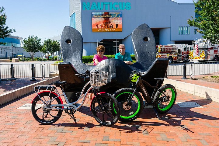 Tour de medio día de alquiler de bicicletas eléctricas en Norfolk