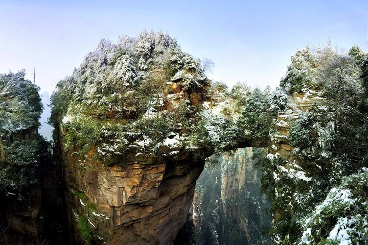 Tour privato di 1 giorno al Parco Nazionale della Foresta ZJJ e Avatar Mountain