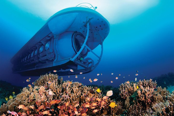 Big Island : Sous-marin Atlantis au départ de Kona Beach
