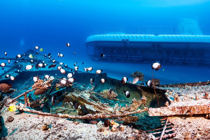 Big Island : Sous-marin Atlantis au départ de Kona Beach