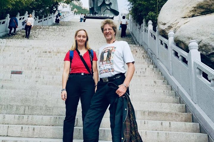 Private Qingdao Laoshan-Tagestour mit Mittagessen und Hin- und Rückfahrt mit der Seilbahn