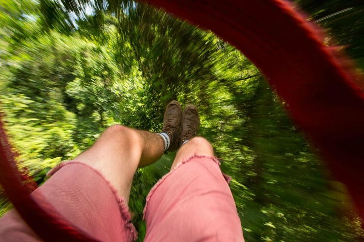 5-stündiges Offroad-ATV + Seilrutsche + Wasserfall-Abseilen + Traktor-Dschungel-Tour