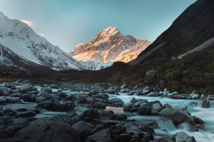 Excursión al monte Cook, el lago Tekapo y el glaciar Tasman desde Christchurch