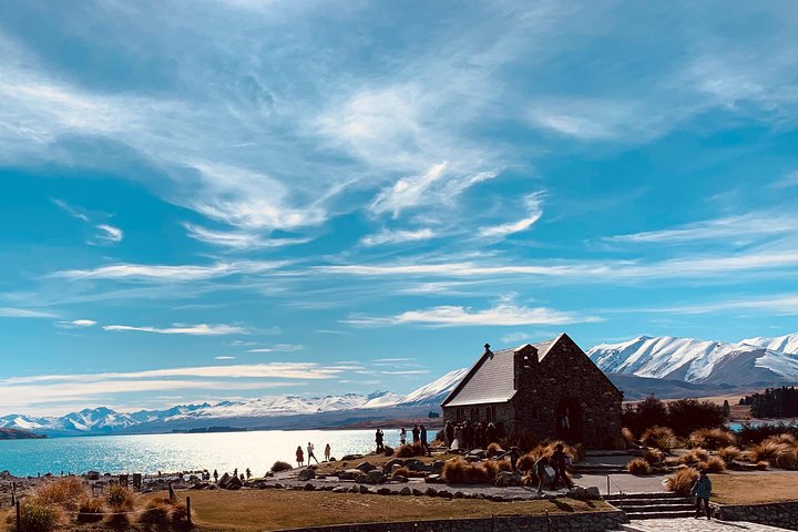 Excursión al monte Cook, el lago Tekapo y el glaciar Tasman desde Christchurch