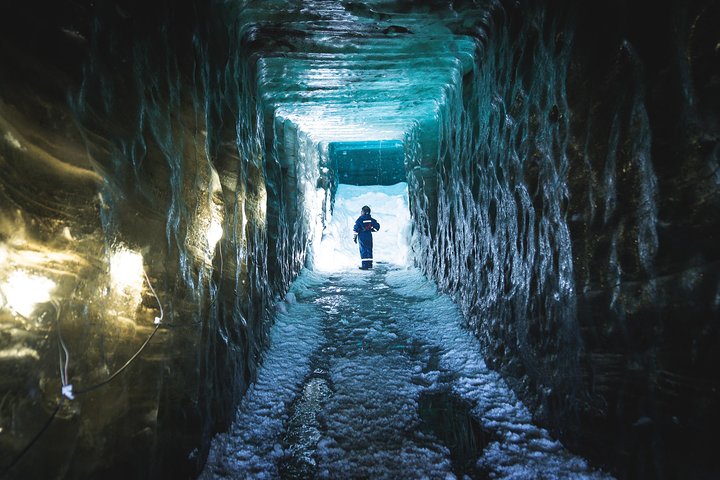 Gullfoss: Guidad tur i Langjokull Glacier Ice Cave och snöskoter