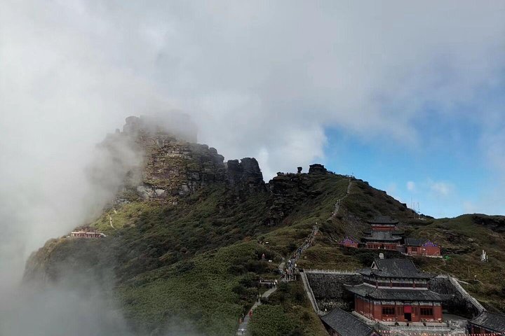 1-daagse zelfgeleide Fanjing-bergtour vanuit Fenghuang