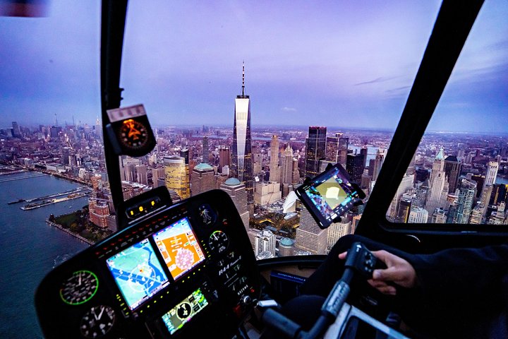 Privat New York City Helikoptertur for par fra Westchester