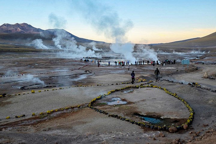 San Pedro de Atacama: 2-dagars tur med besök i Tatio Geysers & Moon Valley