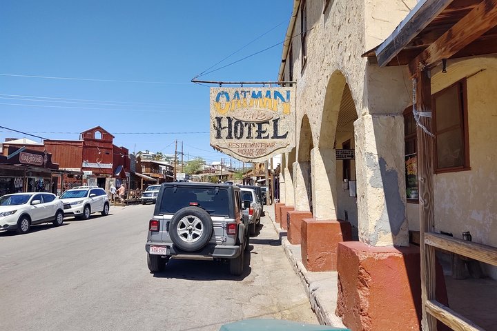Oatman Mining Camp & Burros : Visite historique de la Route 66 au départ de Laughlin