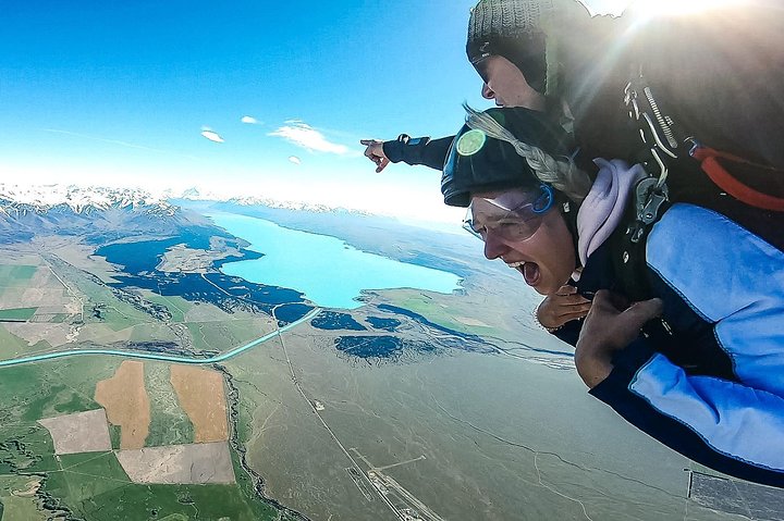 Skydive Mt. Cook - 70 sekunder frifald fra 16.500ft