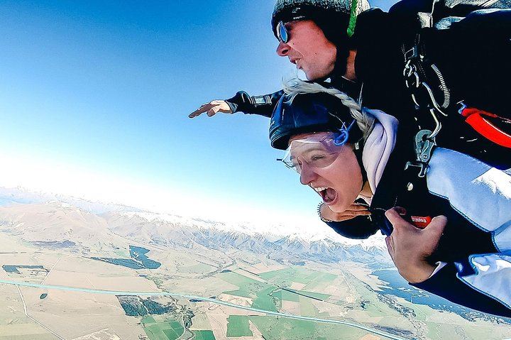 Skydive Mt. Cook - 70 sekunder frifald fra 16.500ft